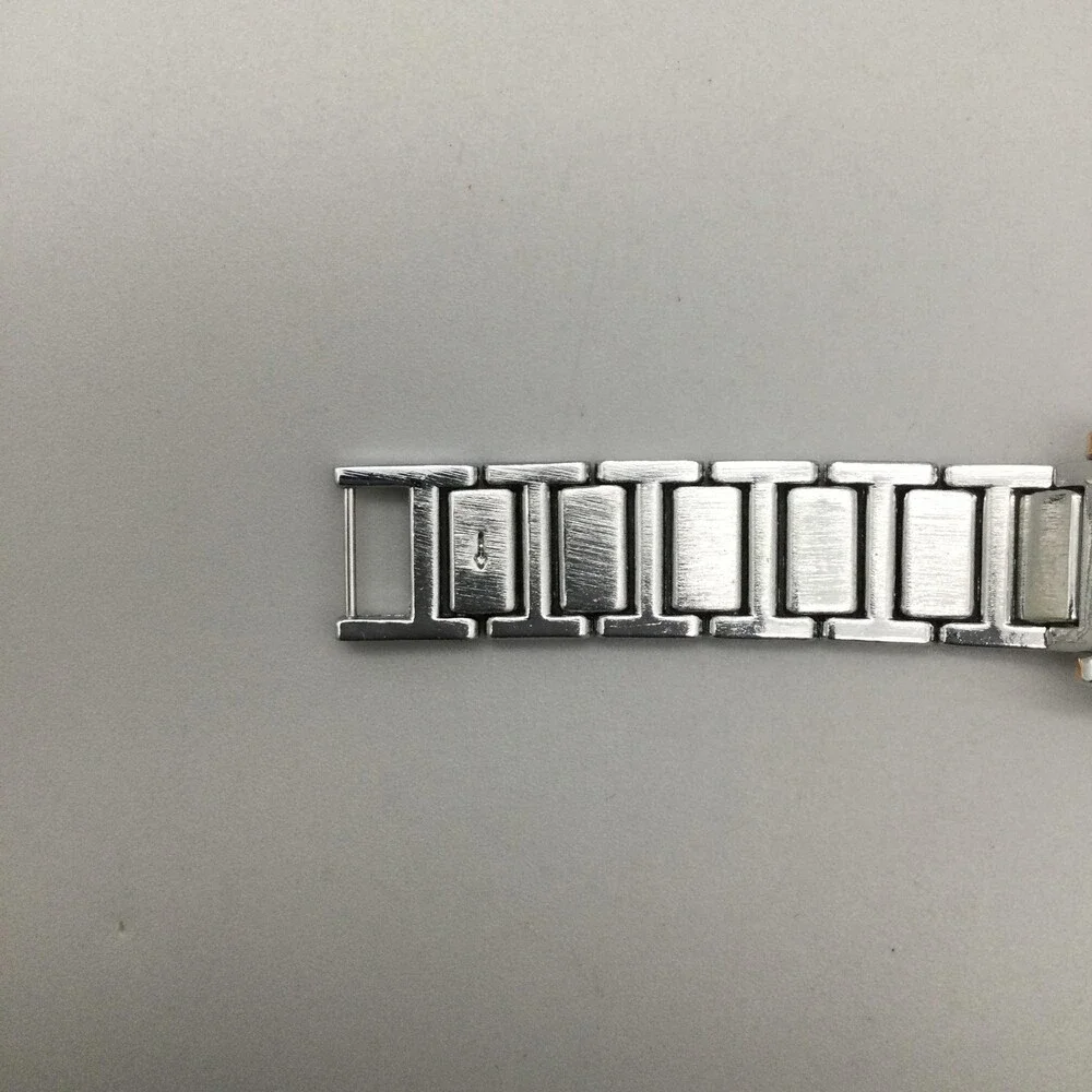 Anne Klein Womens Watch 32mm Two Tone Diamond Bracelet AK/3279 New Battery